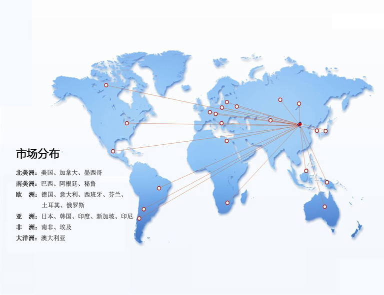 市場分布